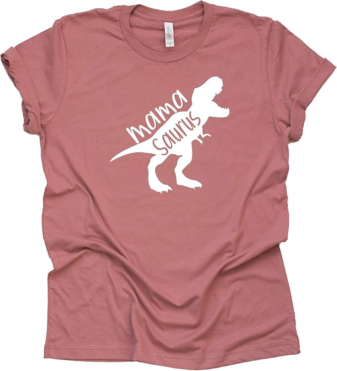 Mamasaurus Shirt - Mama Saurus Tee Shirt, Dinosaur Mom Shirt, Mama Shirt, Dinosaur Shirt, Gift fo... | Amazon (US)