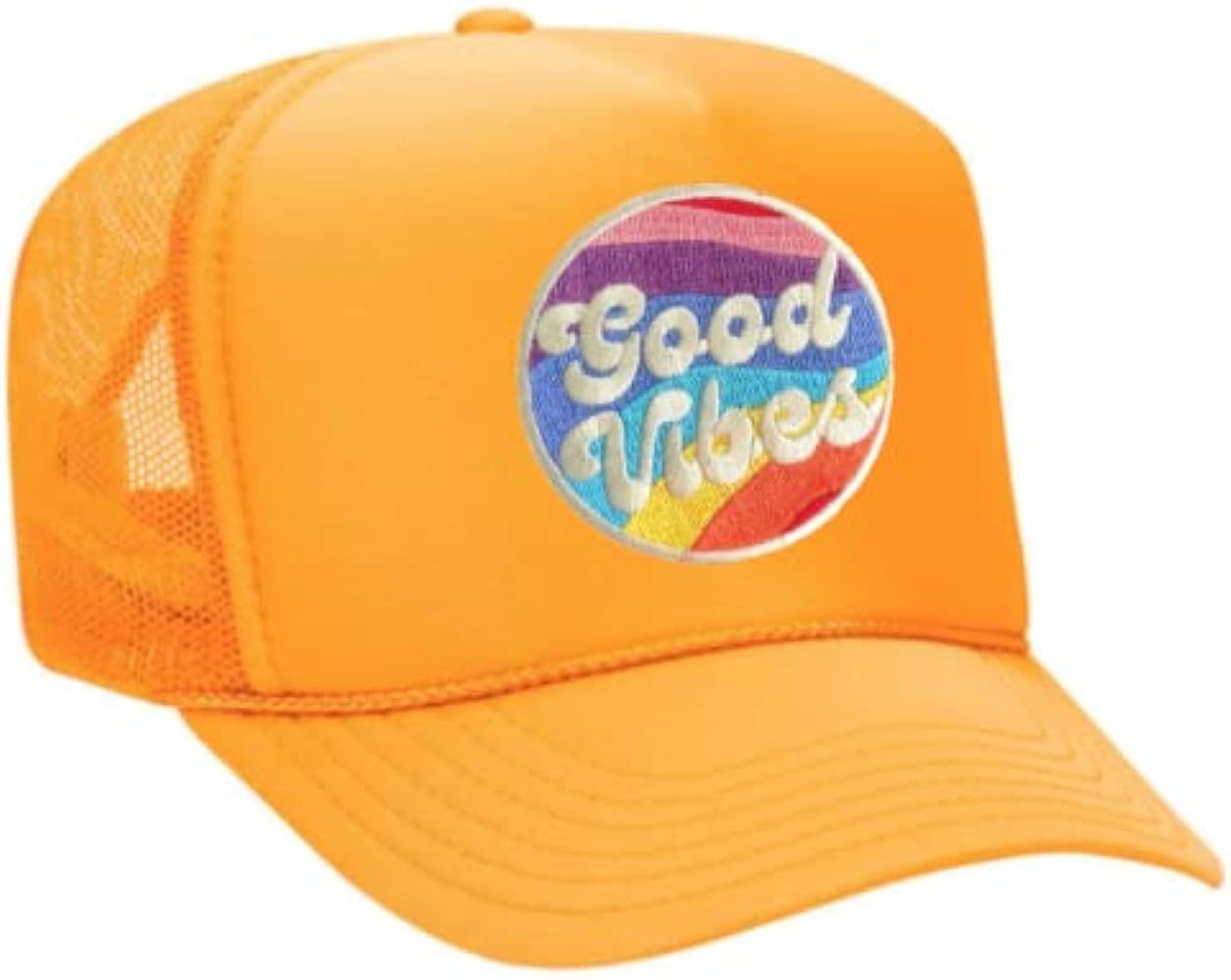 Good Vibes Vintage Patch Trucker Hat | Amazon (US)