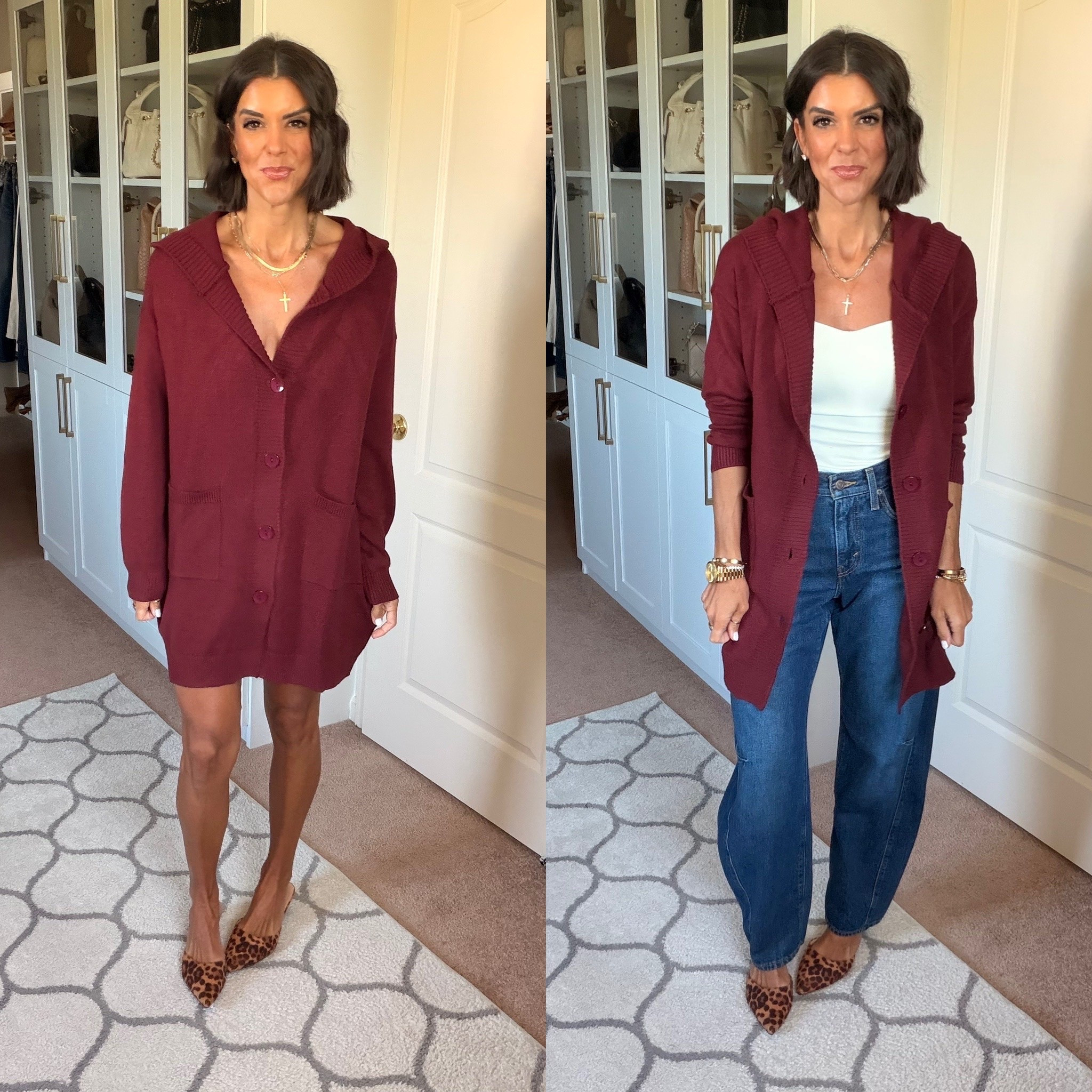 Size small in cardigan xs in tank jeans tts

#LTKdayinmylife #LTKgrwm #LTKmomlife