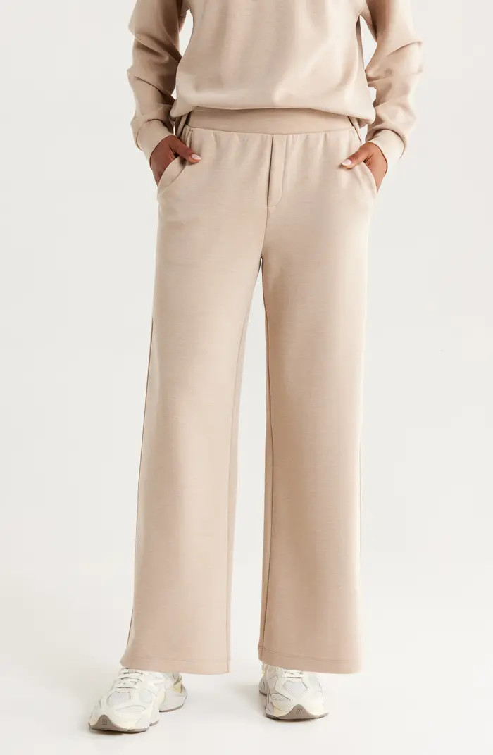 Ultrasoft Knit High Waist Straight Leg Pants | Nordstrom