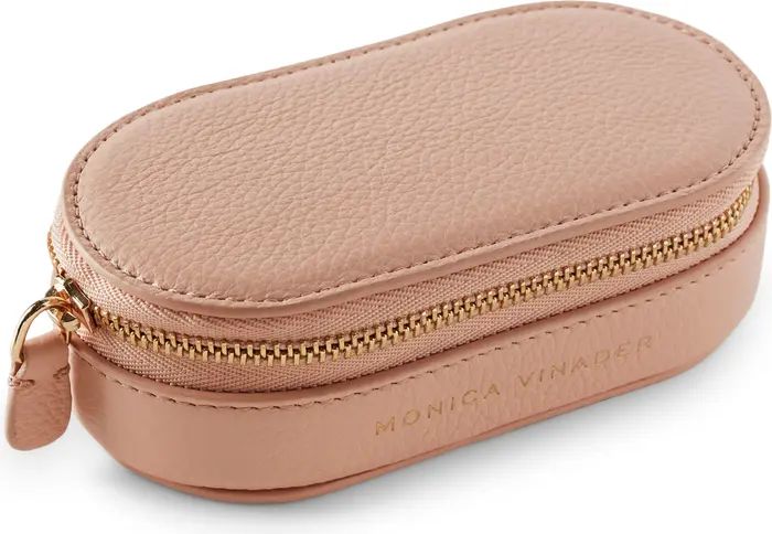 Monica Vinader Leather Mini Oval Trinket Box | Nordstrom | Nordstrom