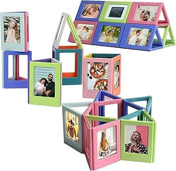 2x3 Mini Magnetic Picture Frame for Fujifilm Polaroid Frame Instax, 10 Pack Small Picture Holder ... | Amazon (US)