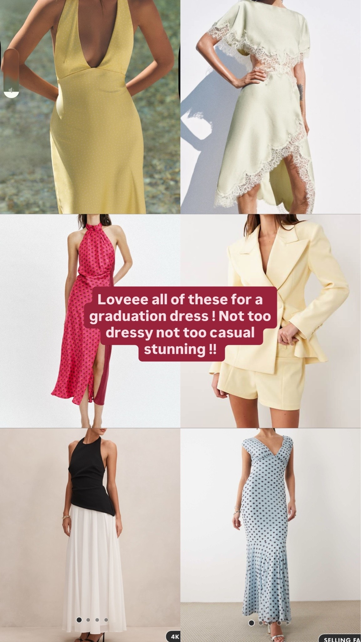 Loveee all of these for a graduation dress ! Not too dressy not too casual stunning !!

#LTKsummer #LTKpartywear #LTKuk