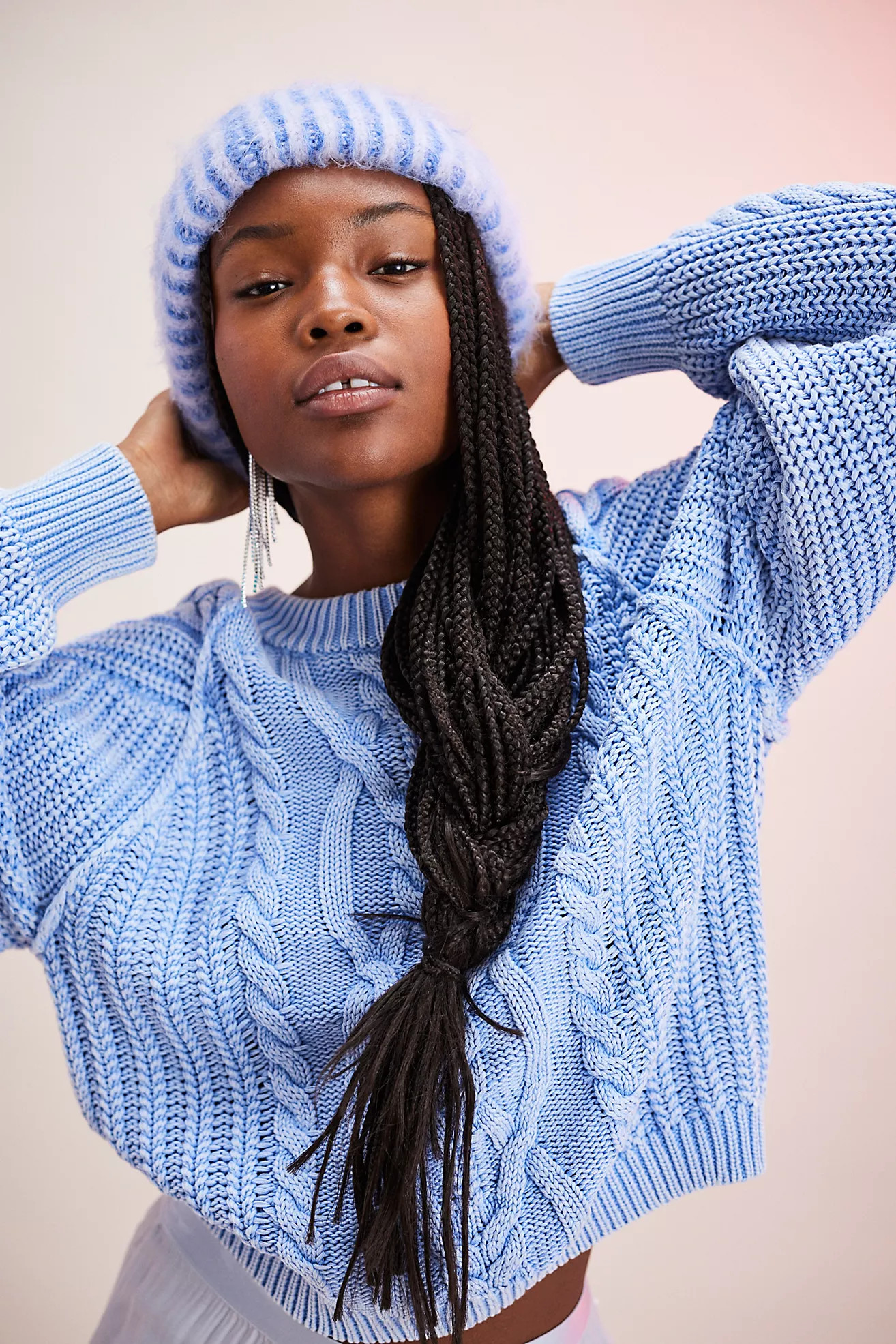 Frankie Cable Sweater | Free People (Global - UK&FR Excluded)