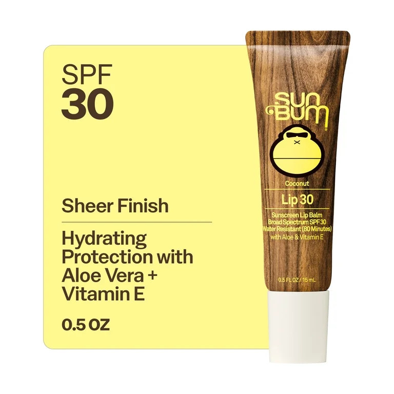 Sun Bum Moisturizing Lip Balm, Coconut, SPF 30, 0.5 fl oz - Walmart.com | Walmart (US)