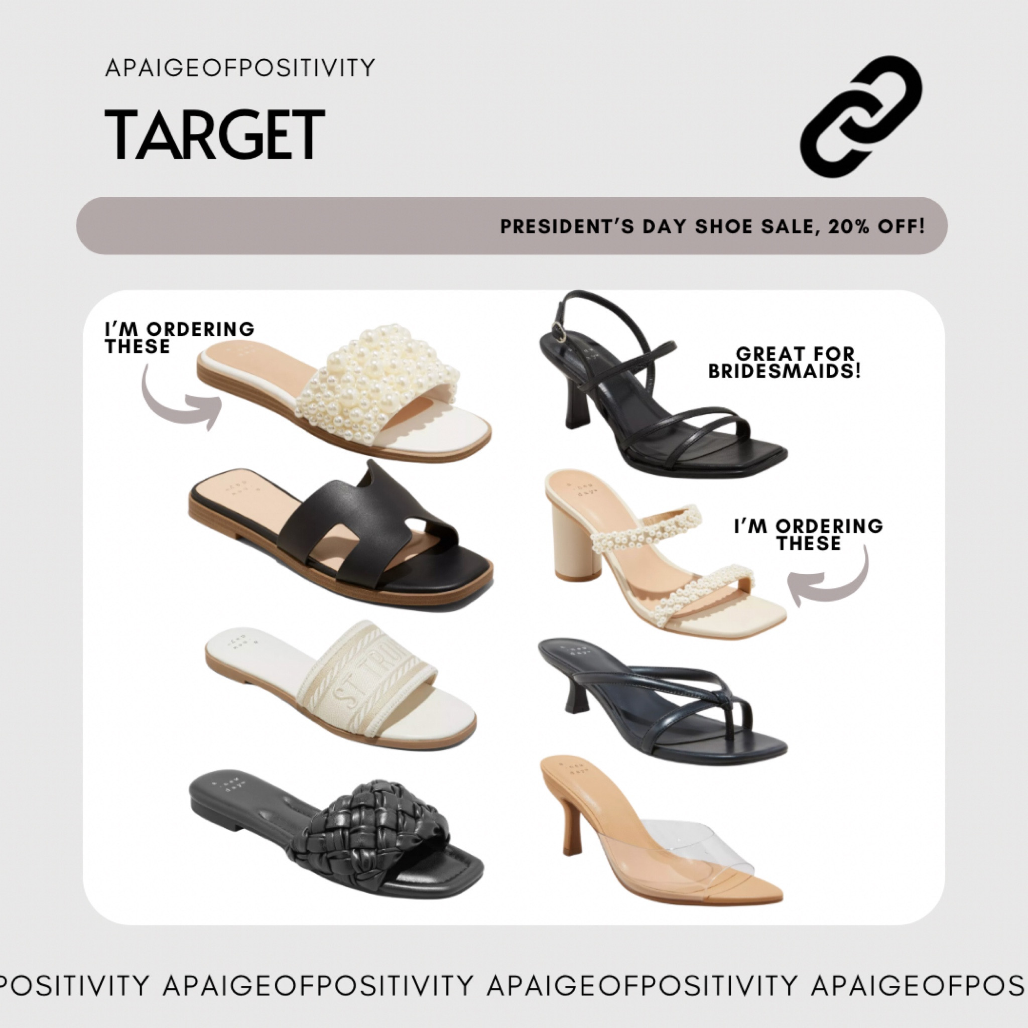 Today only!!! Shop target shoes 20% off!! 

#LTKfindsunder50 #LTKsalealert #LTKSeasonal