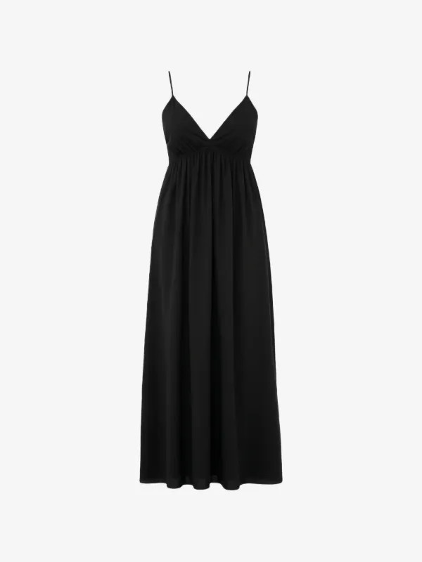 V-neck midi dress | Farfetch Global