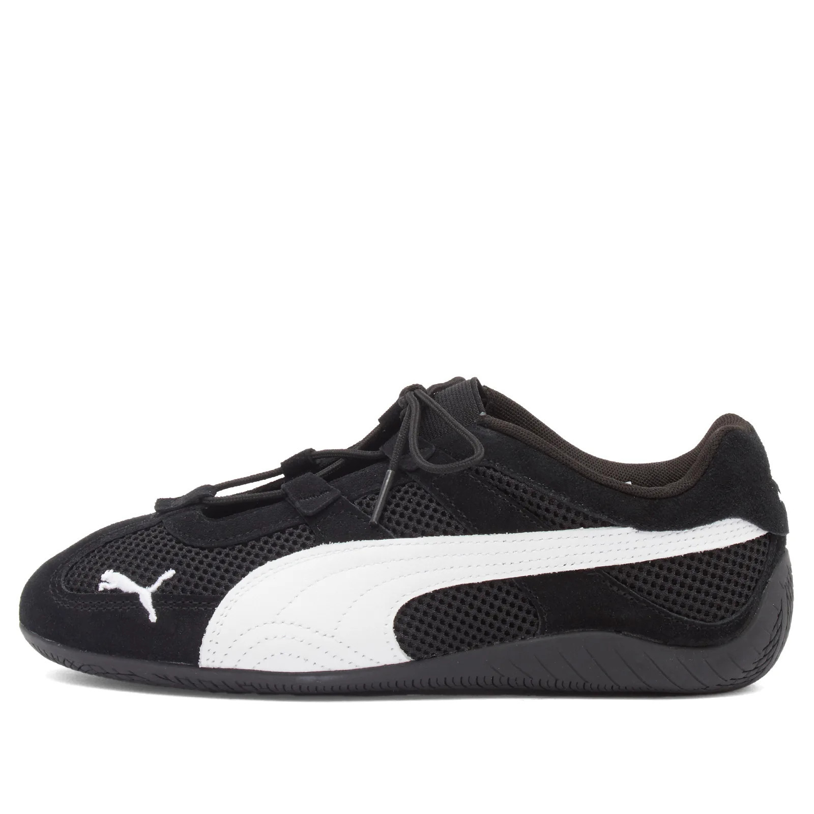 Puma Women's Speedcat Go Sneaker in Puma Black/Puma White, Size UK 3.5 | END. Clothing
