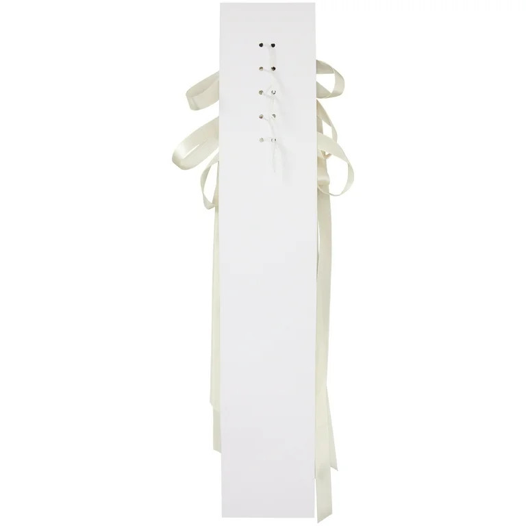 My Texas House Ivory Satin 10 Pack Tie Bows | Walmart (US)