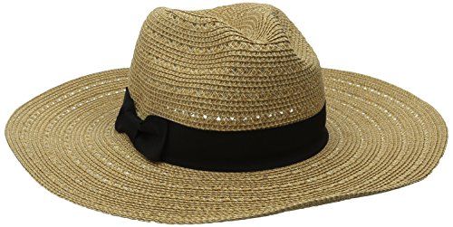 San Diego Hat Company Women's 4-Inch Brim Ultrabraid Panama Sun Hat with Gold Yarns Woven In, Natura | Amazon (US)