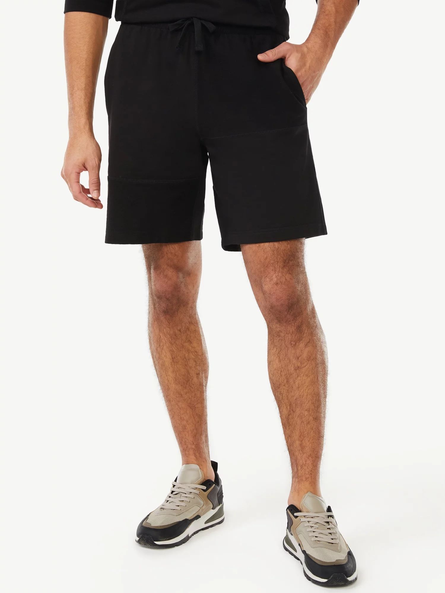 Free Assembly Men's Patchwork Shorts | Walmart (US)