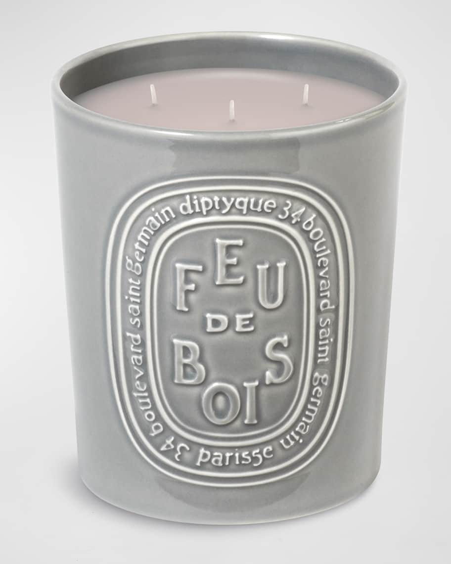21.1 oz. Feu de Bois 3-Wick Candle | Neiman Marcus