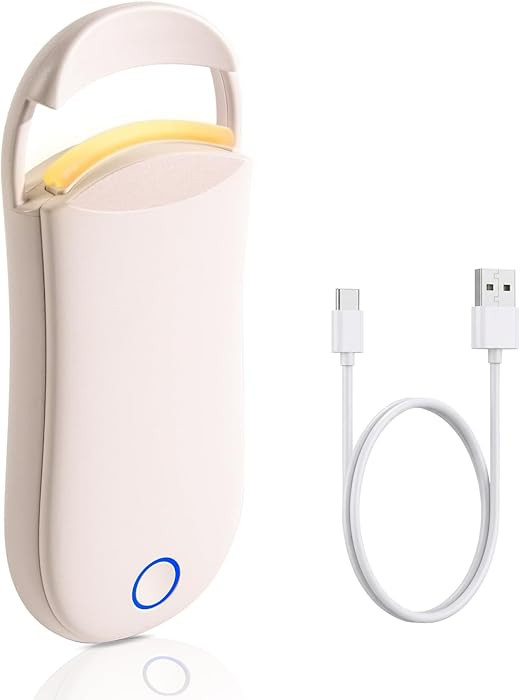 Heated Eyelash Curler, Electric Lash Curler with 3 Temperature Settings, Type-C Rechargeable & 10... | Amazon (US)