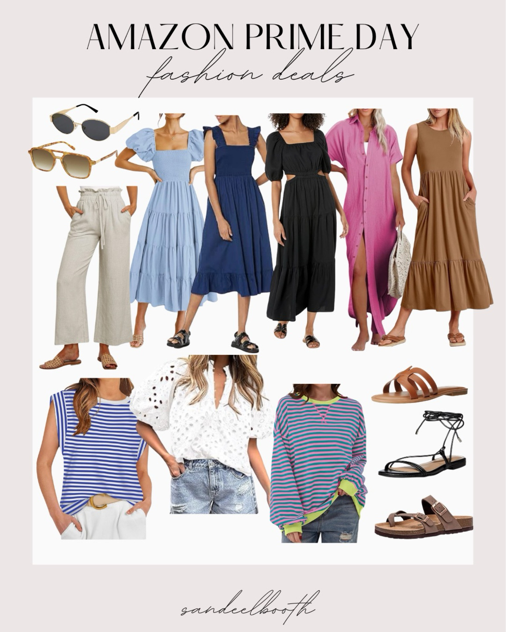 Amazon prime day fashion deals! 🫶🏻

Amazon finds - Mom looks - Summer outfit inspo - Summer looks - Long dresses - Summer sandals - Sunglasses - T shirt - Mom dresses - Mid size fashion - Fav summer looks - Sale 

#LTKSeasonal #LTKStyleTip #LTKMidsize