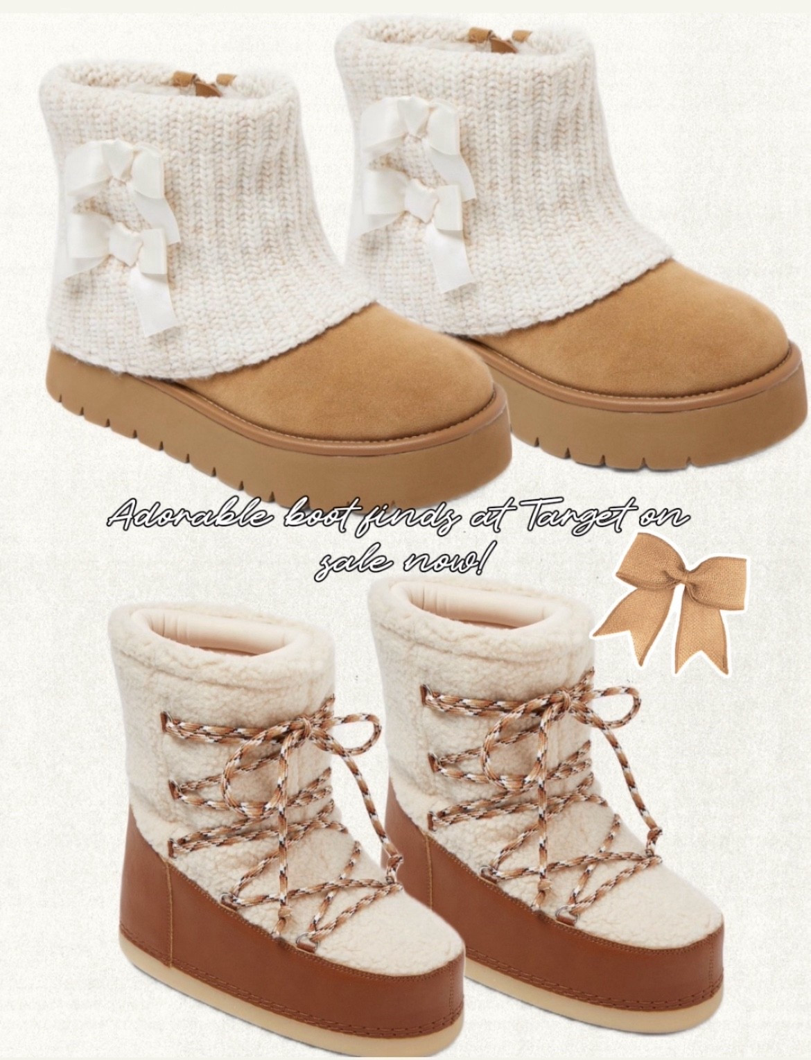 Boots on sale now at Target 🎯 

#LTKShoeCrush #LTKStyleTip #LTKHoliday