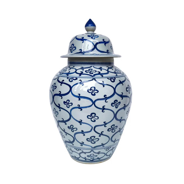 Flora Temple Jar | Cailini Coastal