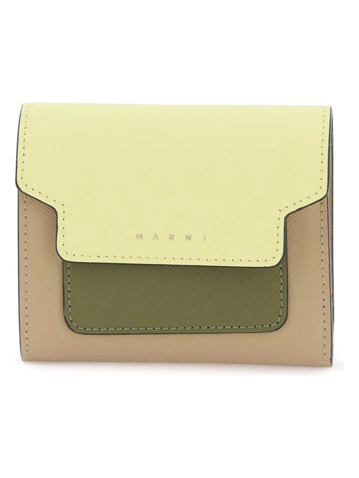Marni Women's Bi-Fold Wallet With Flap in Mixed Colours | PFMO0052U8LV520 | LOZURI