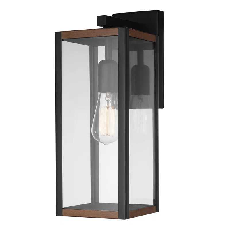 Malak 14.76'' H Outdoor Wall Lantern | Wayfair North America