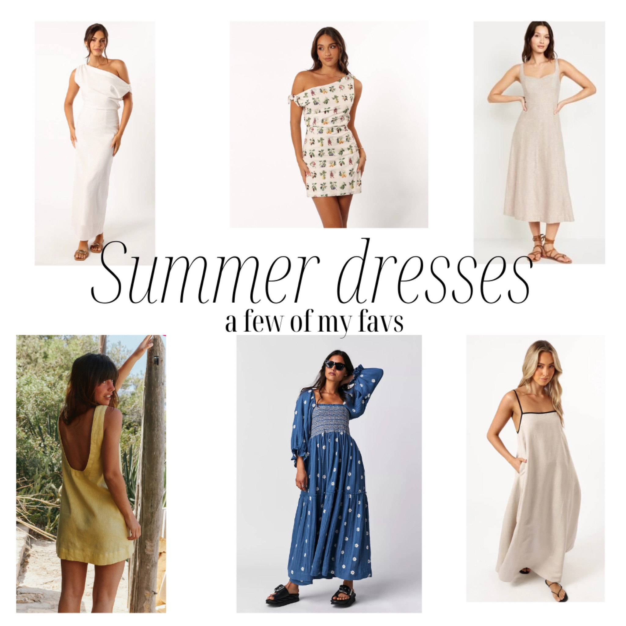 A few of my fav summer dresses for any budget! Perfect for a Europe trip or just a fun filled summer! 

#LTKmidsize #LTKworkwear #LTKcanada