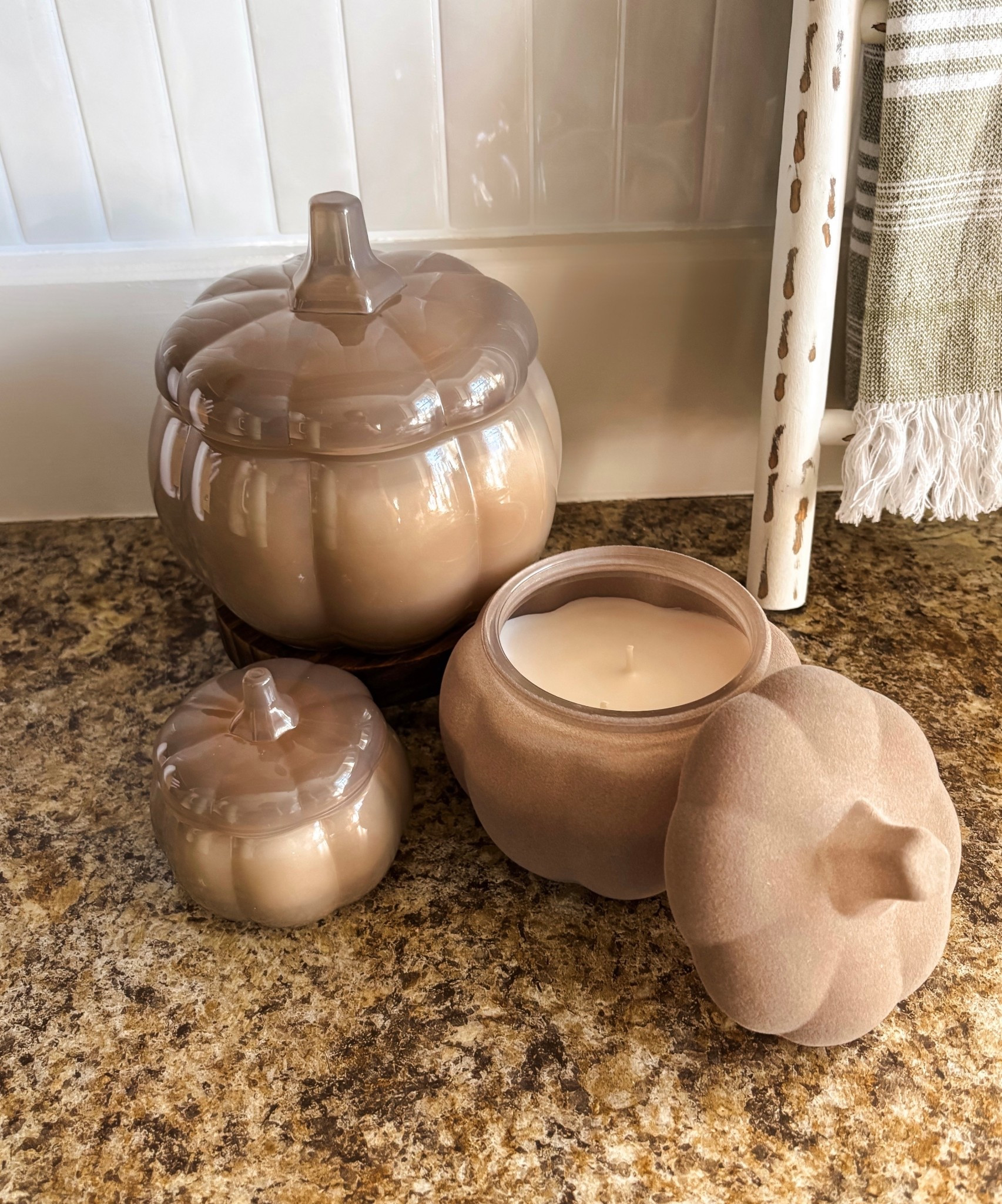 Loving these pumpkin candles for a pop of fall around our home! 🍂

#LTKHome #LTKSeasonal