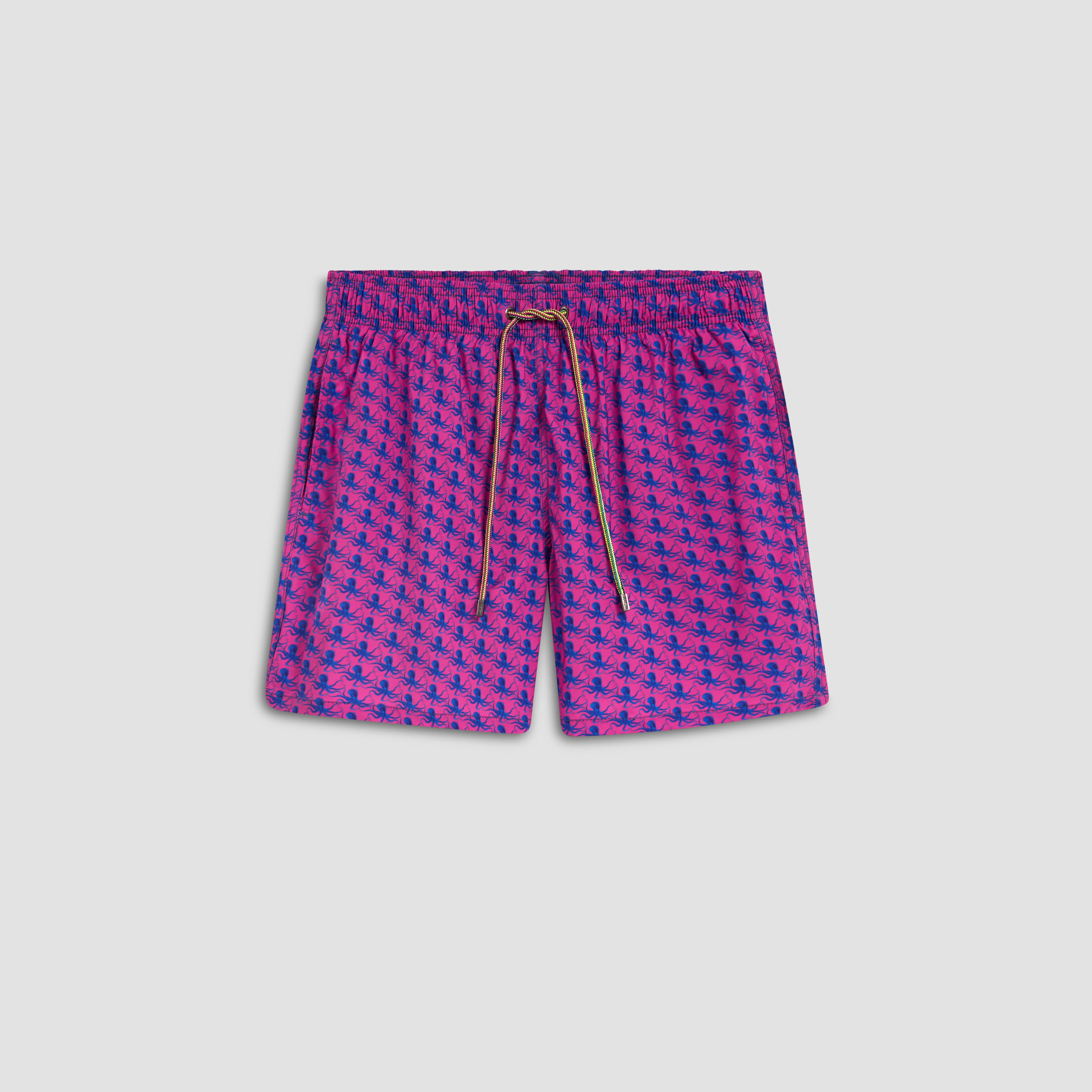 Archer Octopus Swim Trunks | Bugatchi