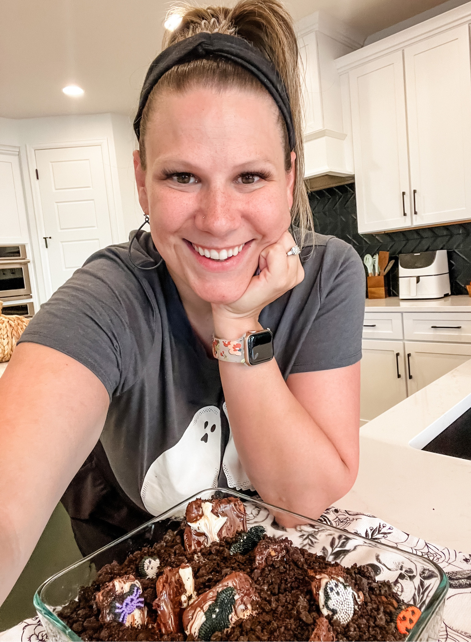 Delicious graveyard banana bread. So fun and yummy! Recipe on my instagram 👏🏼

#LTKSeasonal #LTKkids #LTKparties