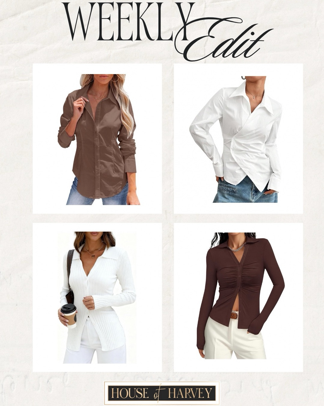 WEEKLY EDIT—this week it’s all about minimalist edge with a sleek, sharp and timeless look! I found the best pieces all from Amazon that embody this vibe. They are all perfect for any fall outfit. I found tops, pants, blazers, handbags and boots that are all under $100 and have that minimal look. All of them linked ⬆️

#ltkcreator #ltkfinds #ltkwatchnow #amazon #amazonfinds #fall #fallfinds #amazonfashion #buttondownshirt #blazer #trousers #handbag #boots 

#LTKFindsUnder100 #LTKStyleTip #LTKSeasonal