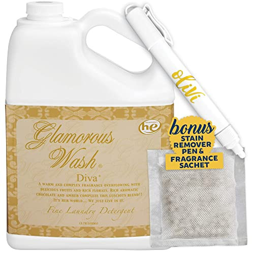 Amazon.com: Tyler DIVA Glamorous Wash Laundry Detergent - 1 Gallon - With Olivi Stain Remover Pen... | Amazon (US)