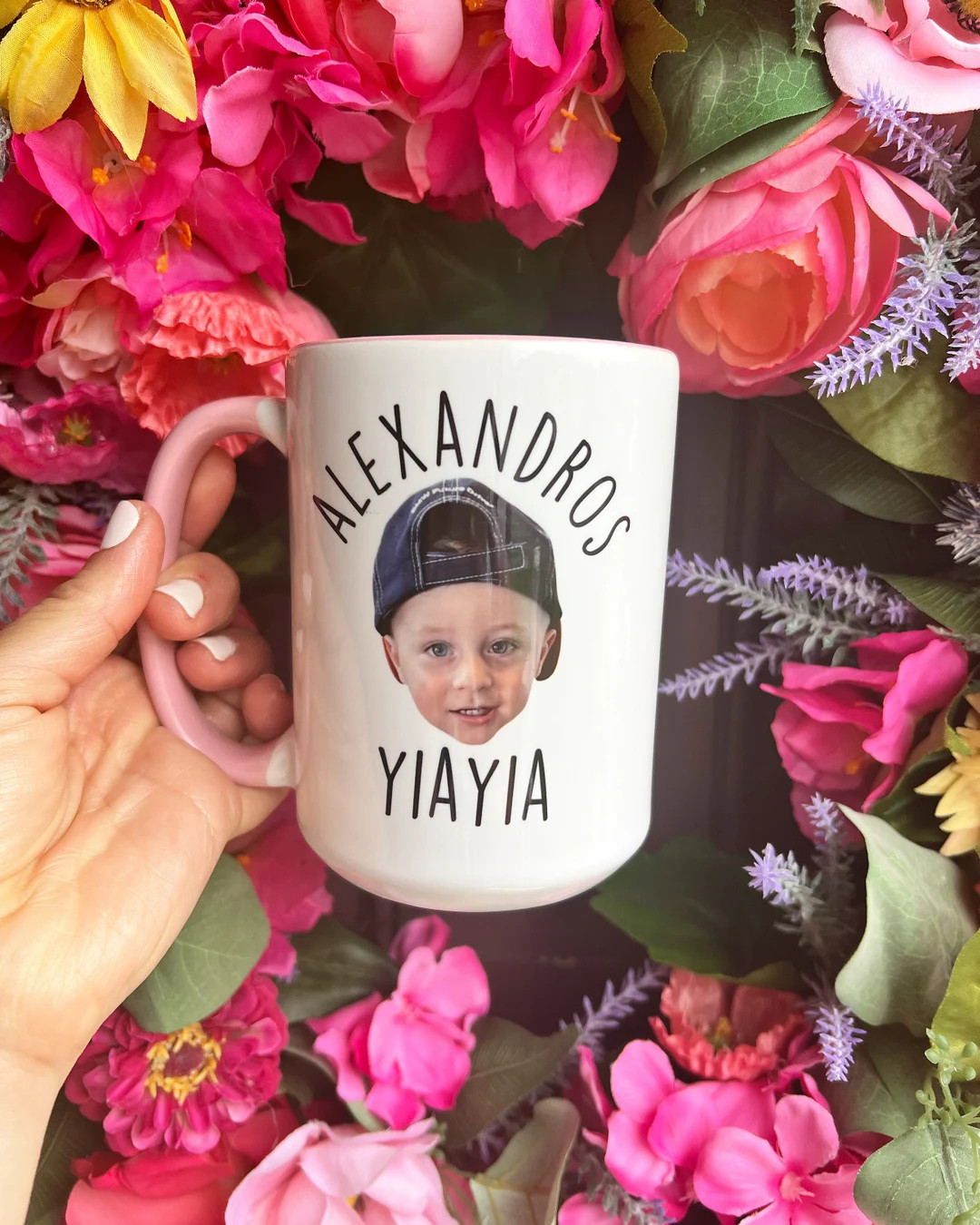 Custom Face Mug, Personalized Mug, Cup for Mom/dad, Mug for Grandpa, Mug for Grandma, Grandchild ... | Etsy (US)