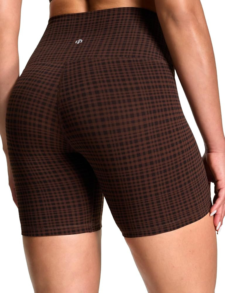 HeyNuts Pro Biker Shorts 4''/ 6'', Medium Plus Support, High Waisted Tummy Control Workout Shorts | Amazon (US)