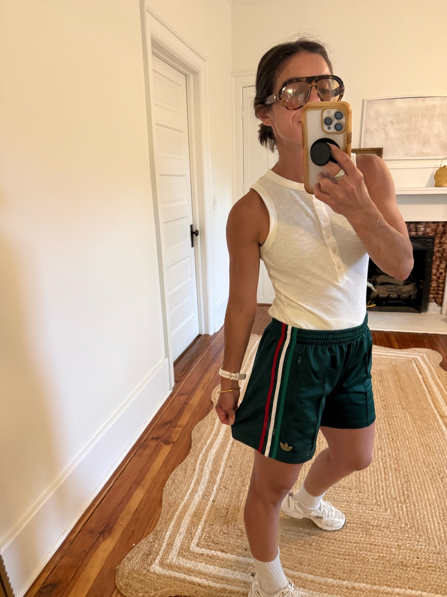 Travel outfit , $12 Henley 
Adidas

#LTKfitnessgoals #LTKdayinmylife #LTKgrwm