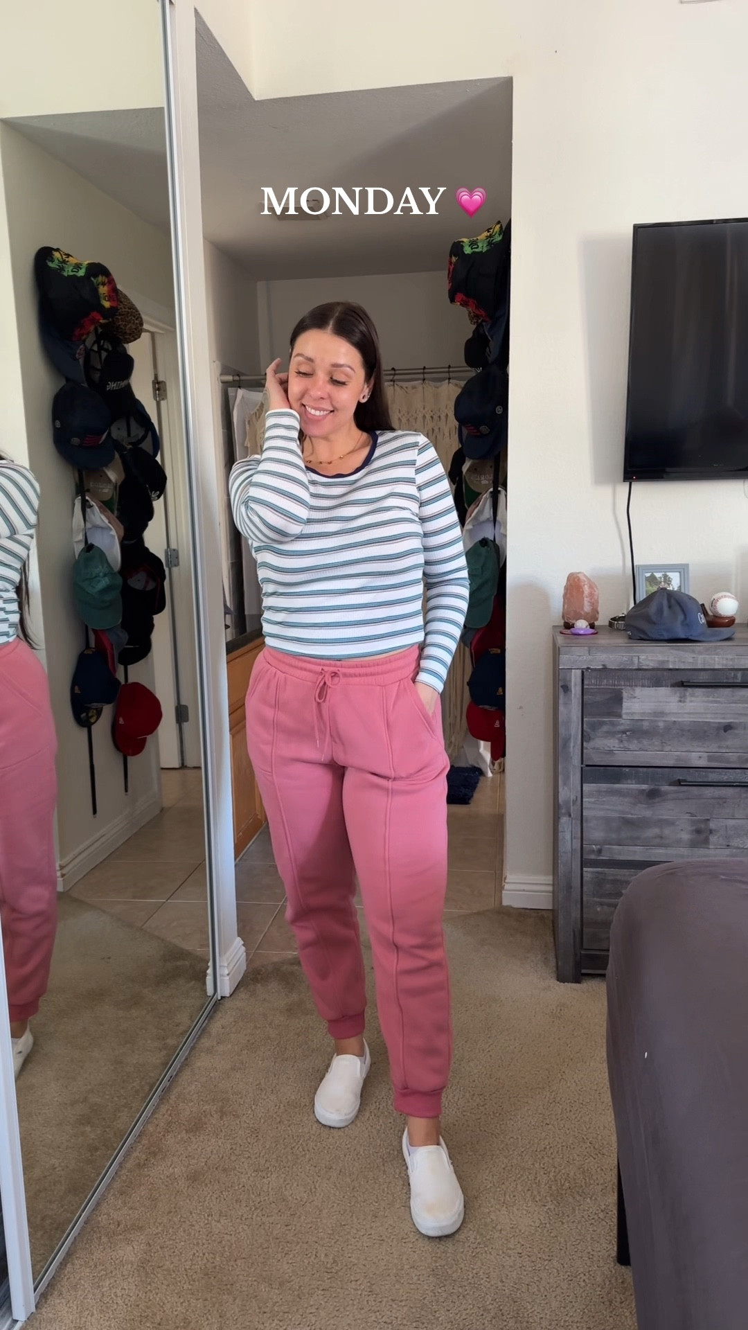 OOTW
(pink & black sweats are from ROSS)

#LTKActive #LTKstyletip #LTKfindsunder50