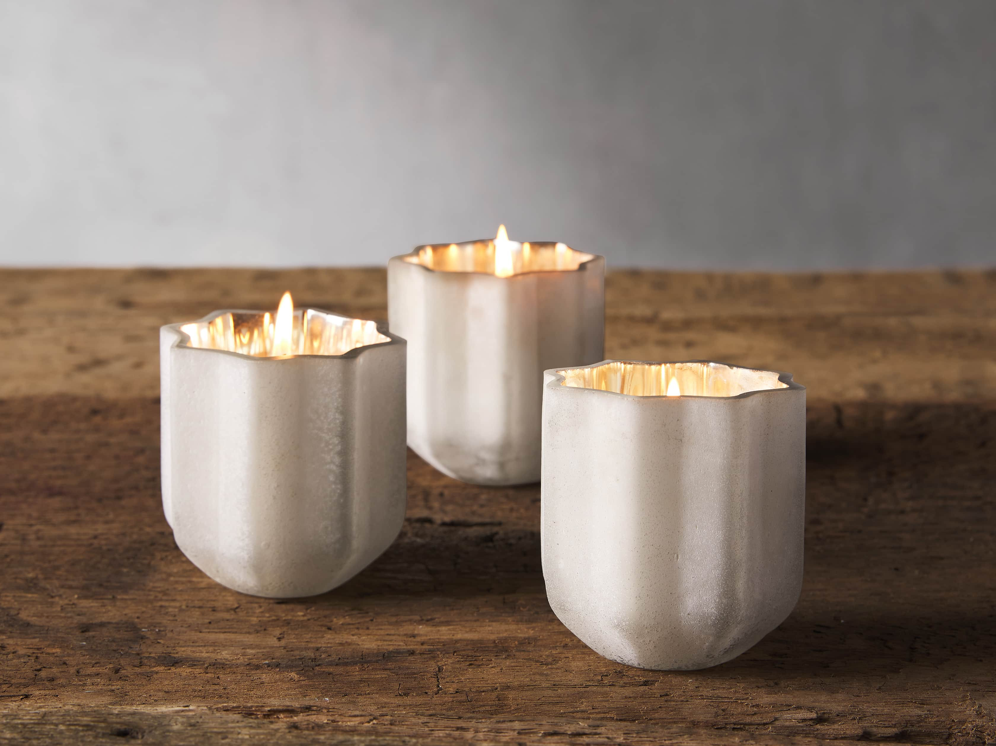 Starburst Votives (Set of 3) | Arhaus