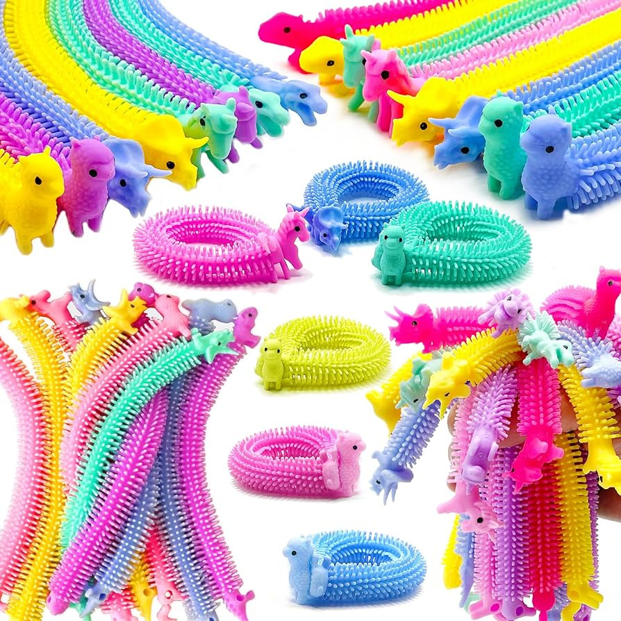 YZXODN 30 Pack Stretchy Strings Fidget Toys, Sensory Toys Bulk for Kids, Adults Stress Relief, An... | Amazon (US)