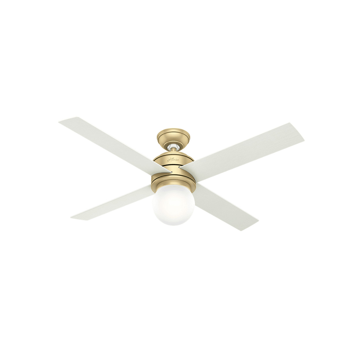 Hepburn 52" 4 Blade Ceiling Fan - Blades and LED Light Kit Included | Build.com, Inc.