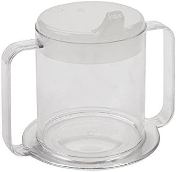 Independence 2-Handle Plastic Mug with 2 Style Lids, Lightweight Drinking Cup with Easy-to-Grasp ... | Amazon (US)