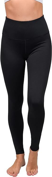90 Degree By Reflex Fleece Lined Leggings - Yoga Pants | Amazon (US)