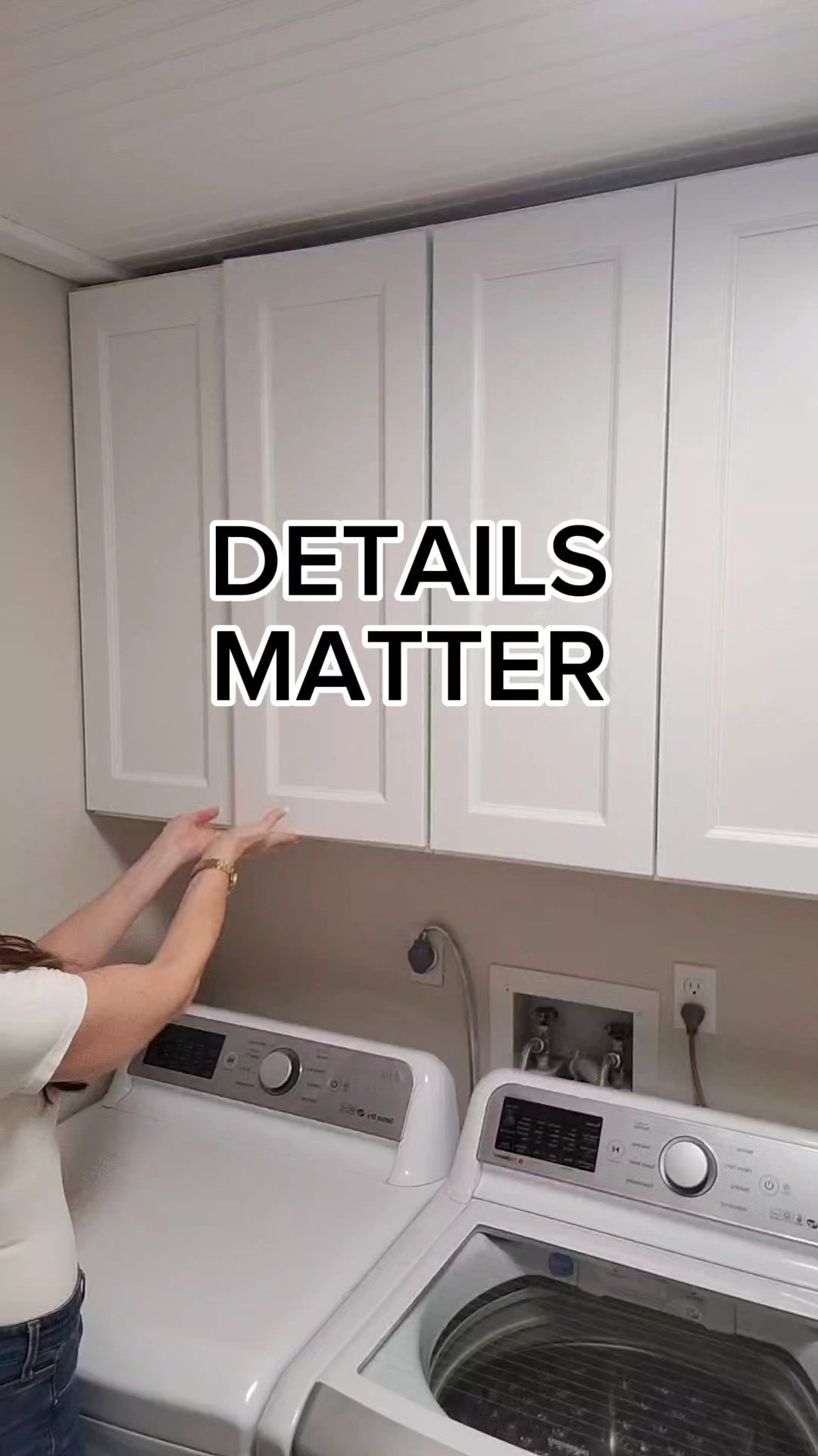Years of “making it work” → one remodel that finally feels calm, clean, and functional. I’m sharing the full before + after, cabinet design, install, and how I organized everything on YouTube + the blog. 🧺 Cabinets • 🪵 Butcher block • 🫧 Organizing finds — all linked here 👇 👉 Watch the full remodel https://youtu.be/YqqGEP3wnZU?si=7khCIqYY9nvGAKkG 👉 See all sources + details https://simplemadepretty.com/laundry-room-remodel-cabinets-organization/ #LTKDIY #LaundryRoomRemodel #BeforeAndAfterHome #SmallSpaceMakeover #HomeOrganization #NeutralHome #ShakerCabinets #ButcherBlockCountertop #HomeRenovation 

 #LTKHome
