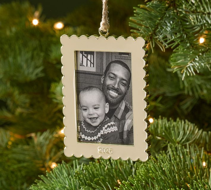 2026 Dated Enamel Frame Ornament | Pottery Barn (US)