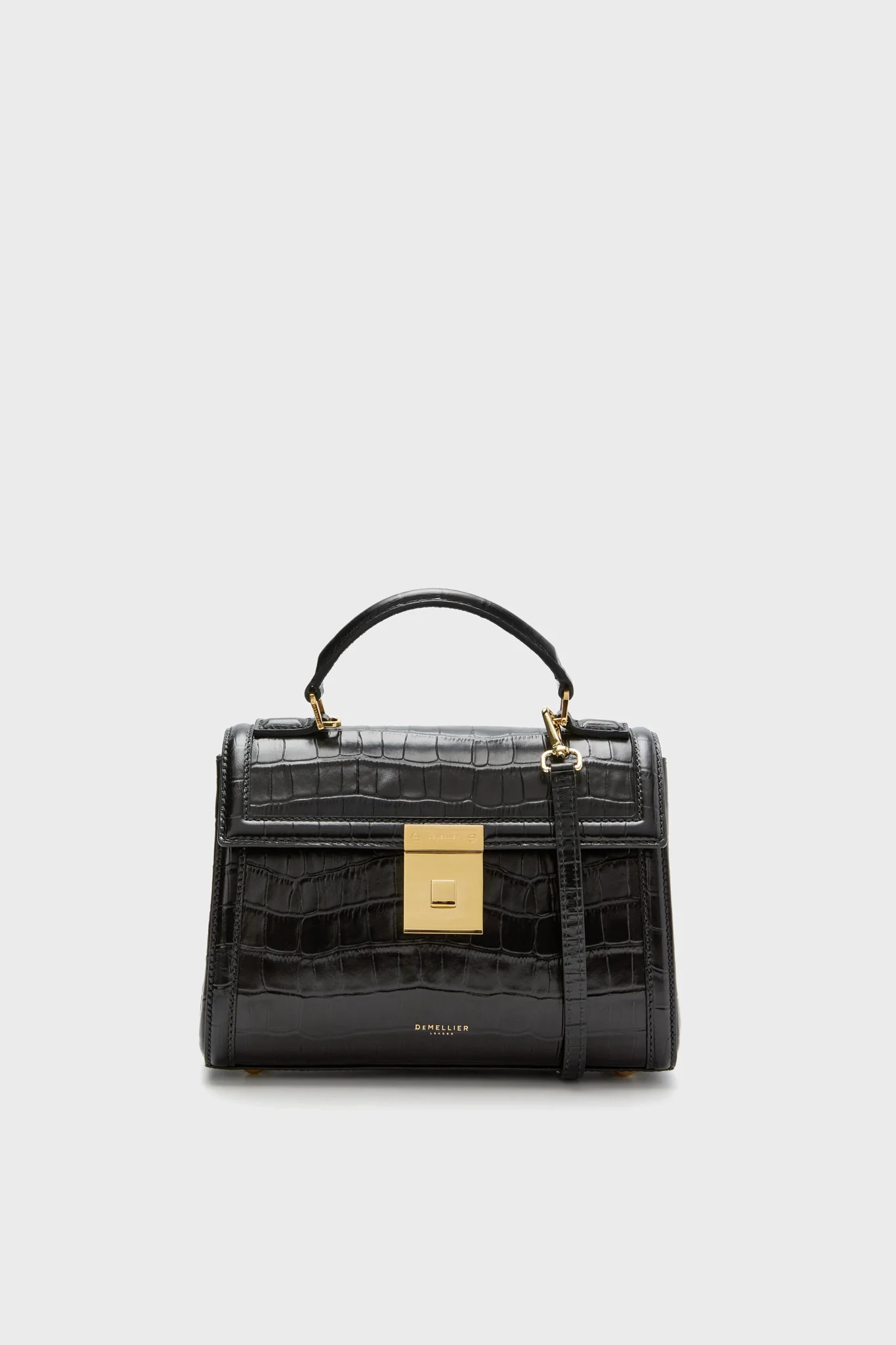 Black Croc Paris Bag | Tuckernuck (US)