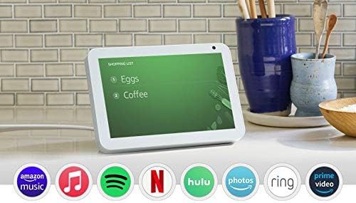 Echo Show 8 -- HD smart display with Alexa – stay connected with video calling - Sandstone | Amazon (US)