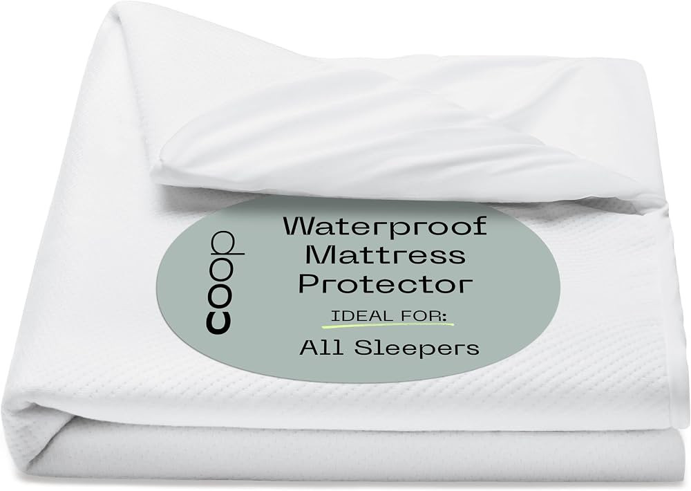 Coop Home Goods Premium Full Mattress Protector Ultra Soft Breathable Bed Cover - Waterproof Matt... | Amazon (US)