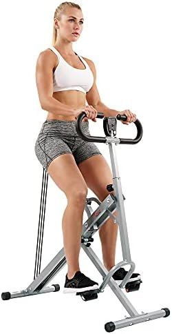 Sunny Health & Fitness Squat Assist Row-N-Ride™ Trainer for Glutes Workout | Amazon (US)