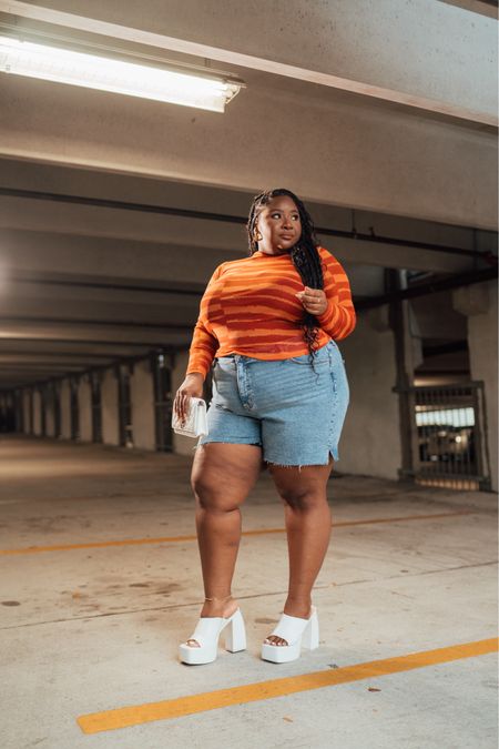 Plus size spring outfit idea

Plus size tops. Plus size shorts. Plus size denim shorts. Bermuda shorts. Women’s fashion. Anklet. 

#LTKfindsunder50 #LTKplussize