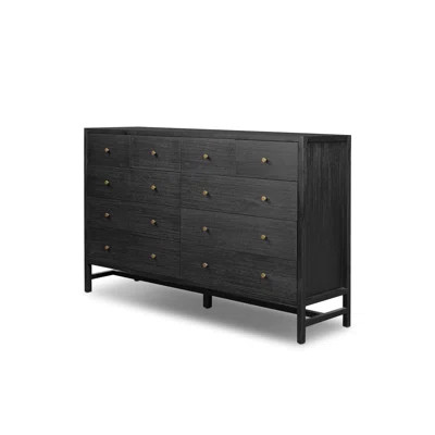 Soline 10 Drawer 72" W Double Dresser | Wayfair North America