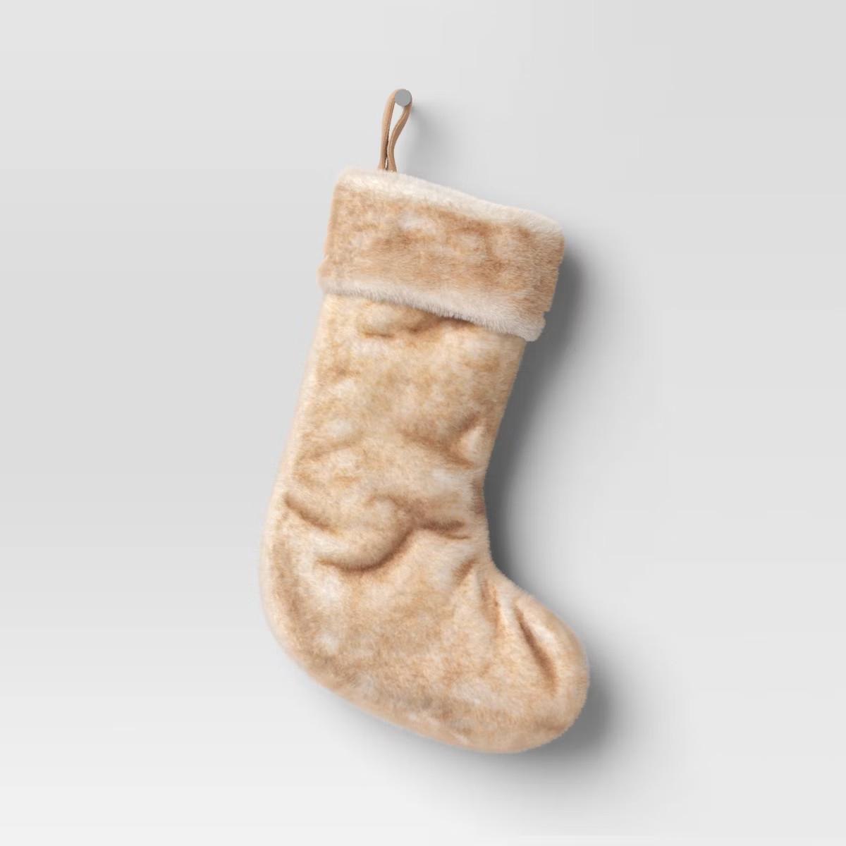 Faux Fur Christmas Stocking - Threshold™ | Target