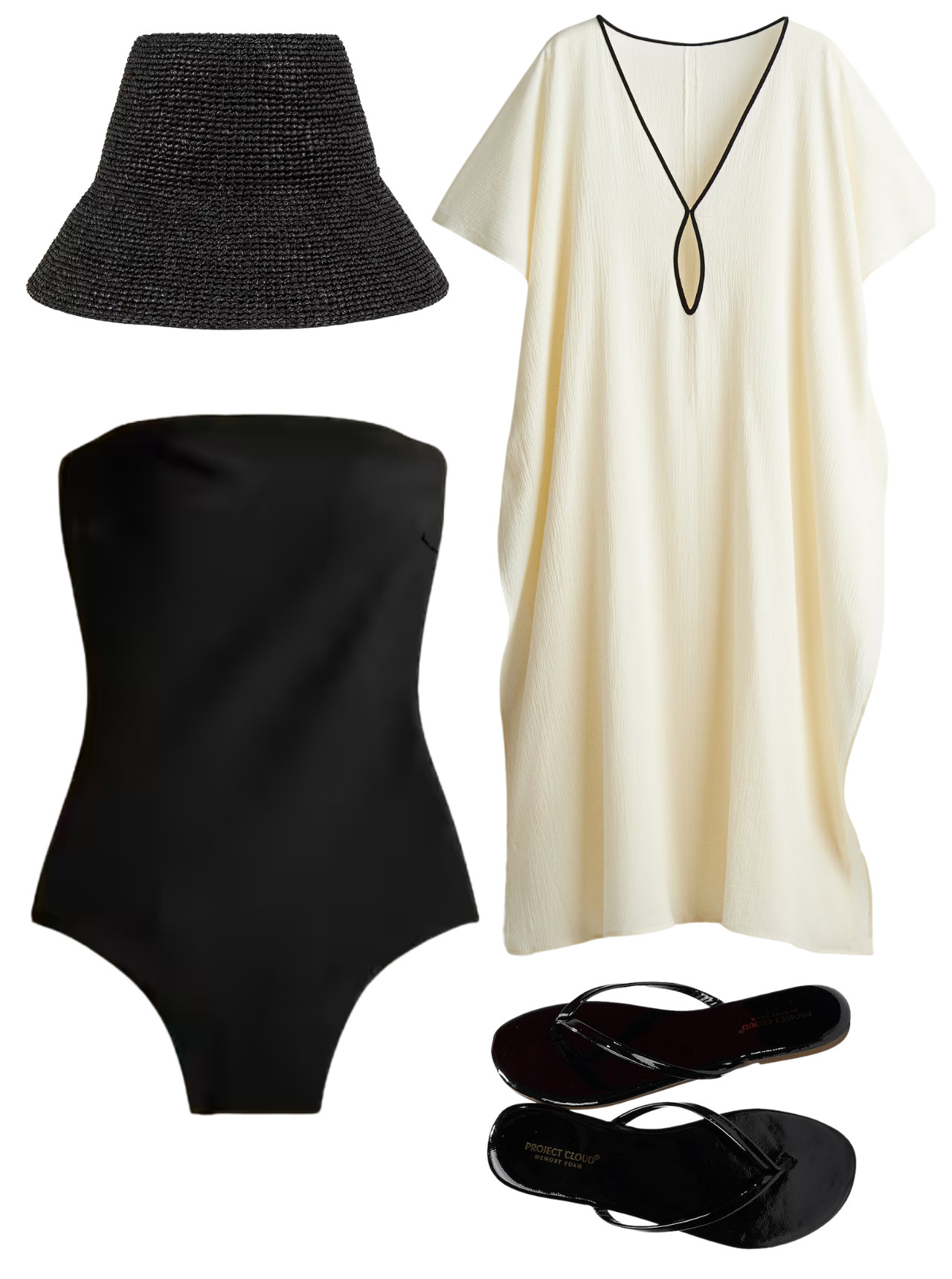 TDR Beach - Look 3: Clean Lines Only 

 