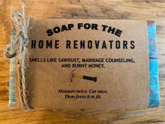Home Renovators Soap! Congratulations gift! New home gift! DIYers Gift! Do It Yourself Gift Coupl... | Etsy (US)