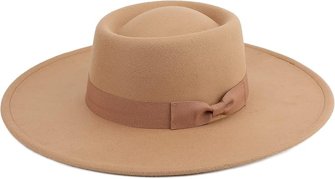 Pro Celia Big Wide Brim Women Fedora Hat | Amazon (US)