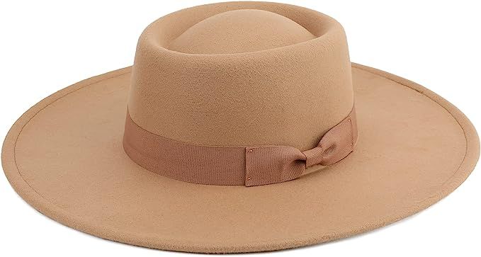 Pro Celia Big Wide Brim Women Fedora Hat | Amazon (US)